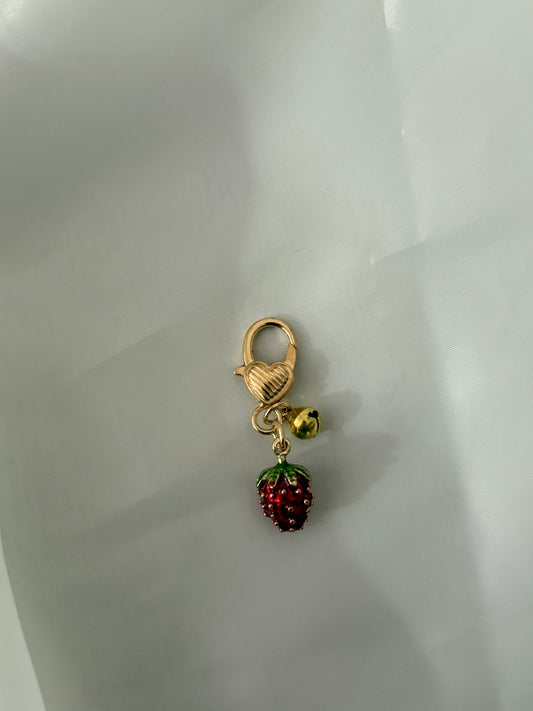 Strawberry keychain
